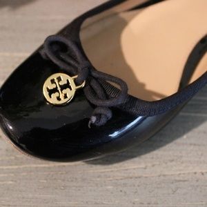 Tory Burch | Size 6.5  Black Patent Leather